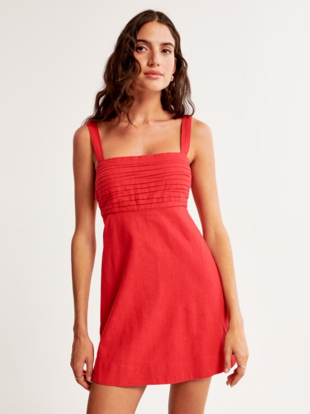 Abercrombie Emerson linen-blend skort - ST